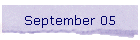 September 05